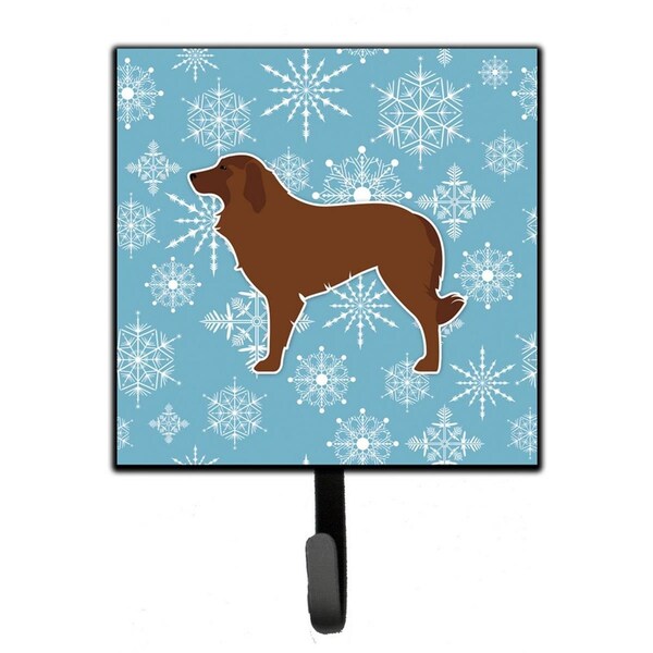 Carolines Treasures Winter Snowflake Portuguese Sheepdog Dog Leash or Key Holder BB3531SH4 - main